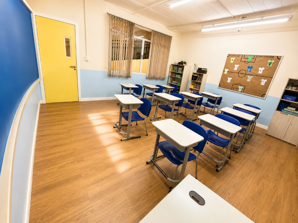 Sala de aula do Ensino Fundamental